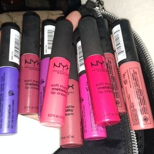 Nyx metalic lip cream